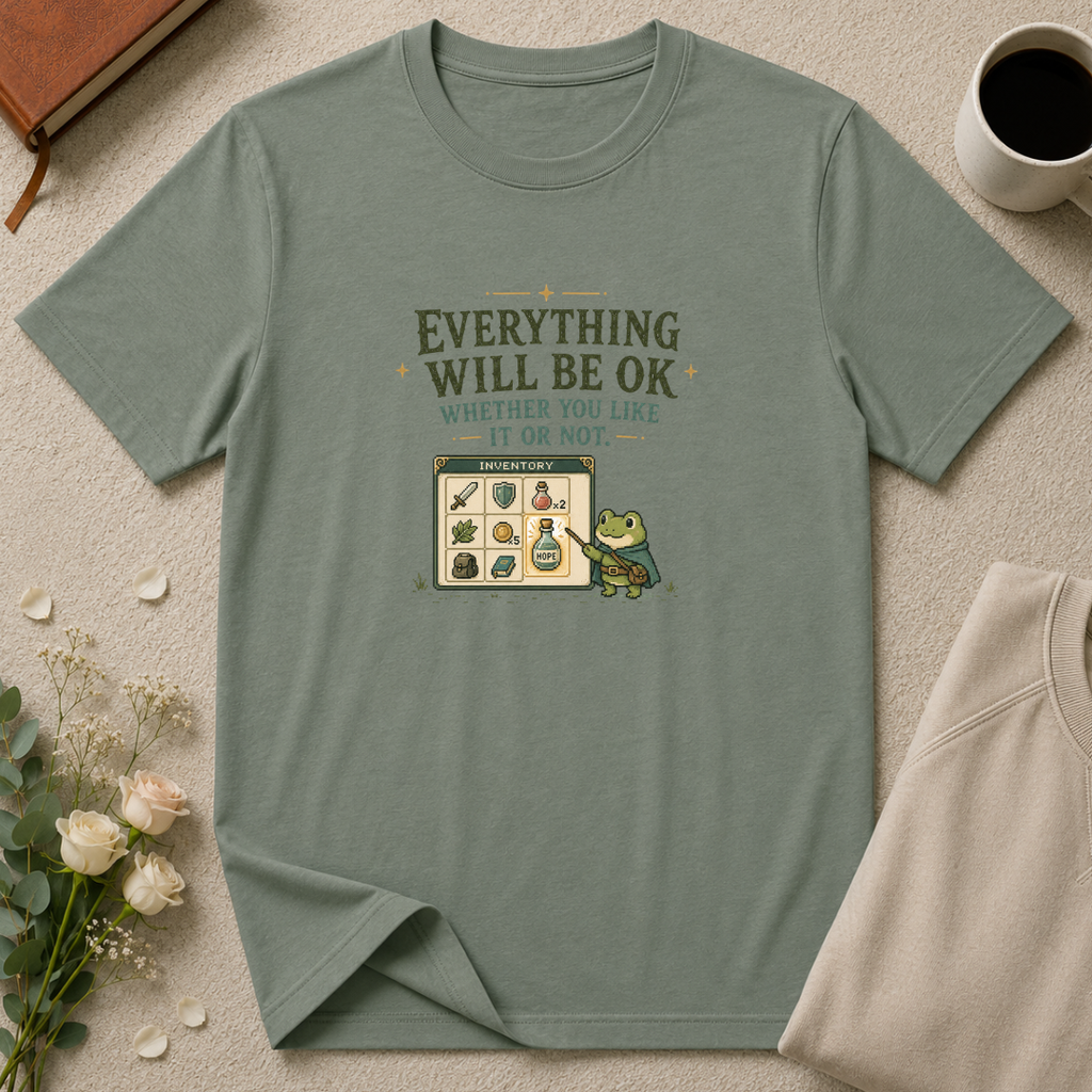 Everything Will be Ok Inventory Screen T-Shirt