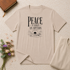Peace is Always an Option Ocean T-Shirt