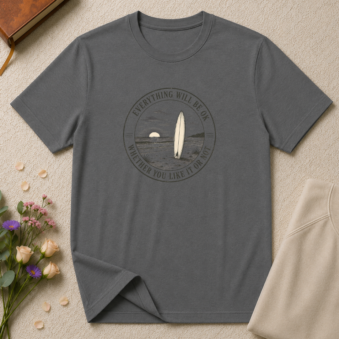 Everything will be ok Retro Surf T-Shirt