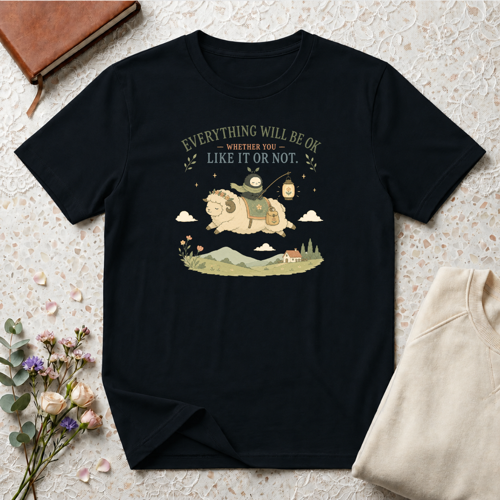 Everything Will Be Ok, Anime Inspired T-Shirt
