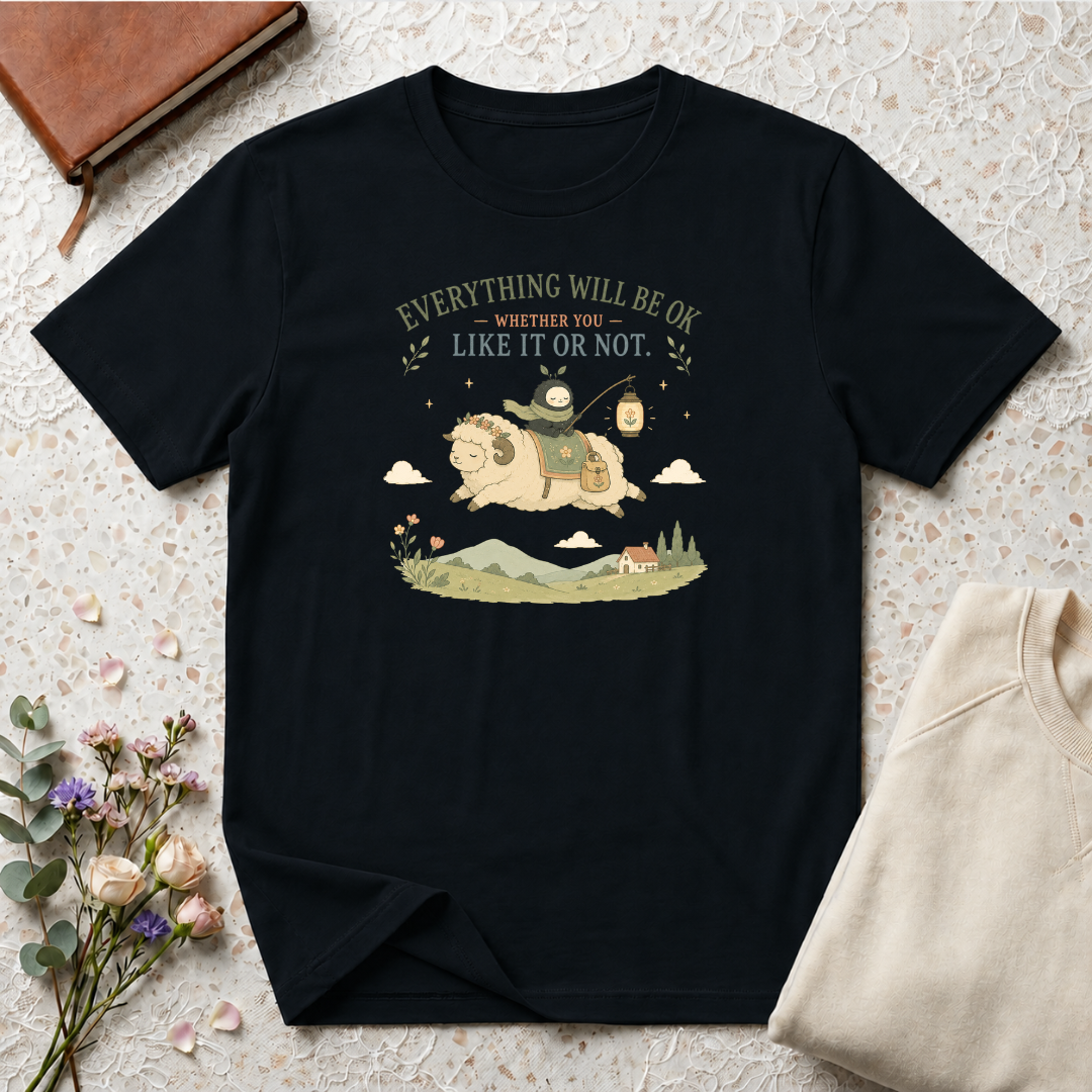 Everything Will Be Ok, Anime Inspired T-Shirt