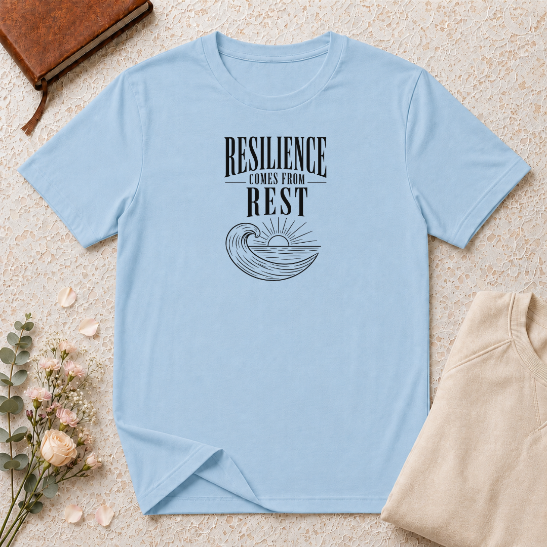 Resilience comes from rest ocean T-Shirt