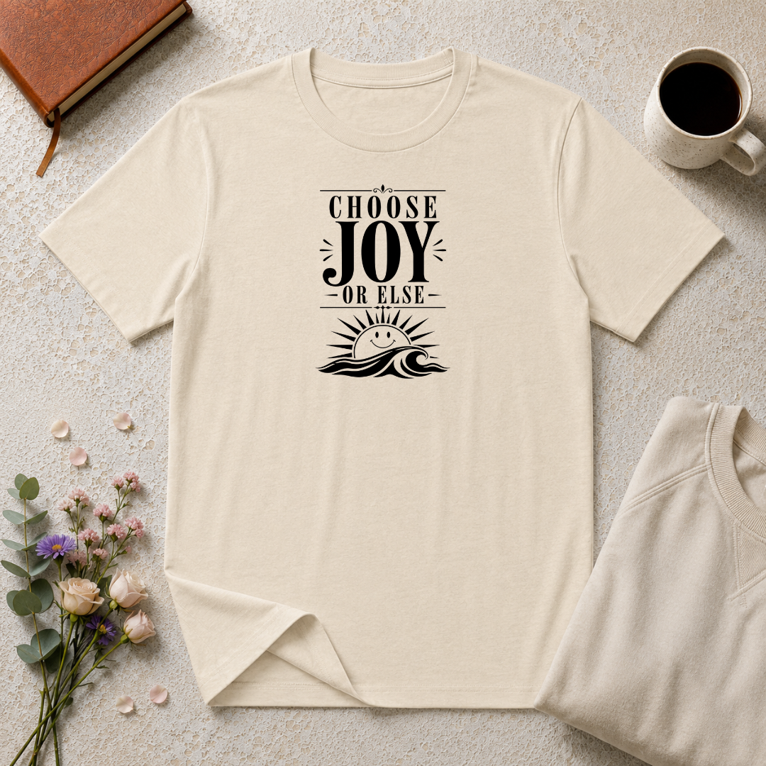 Choose Joy or Else Ocean T-Shirt