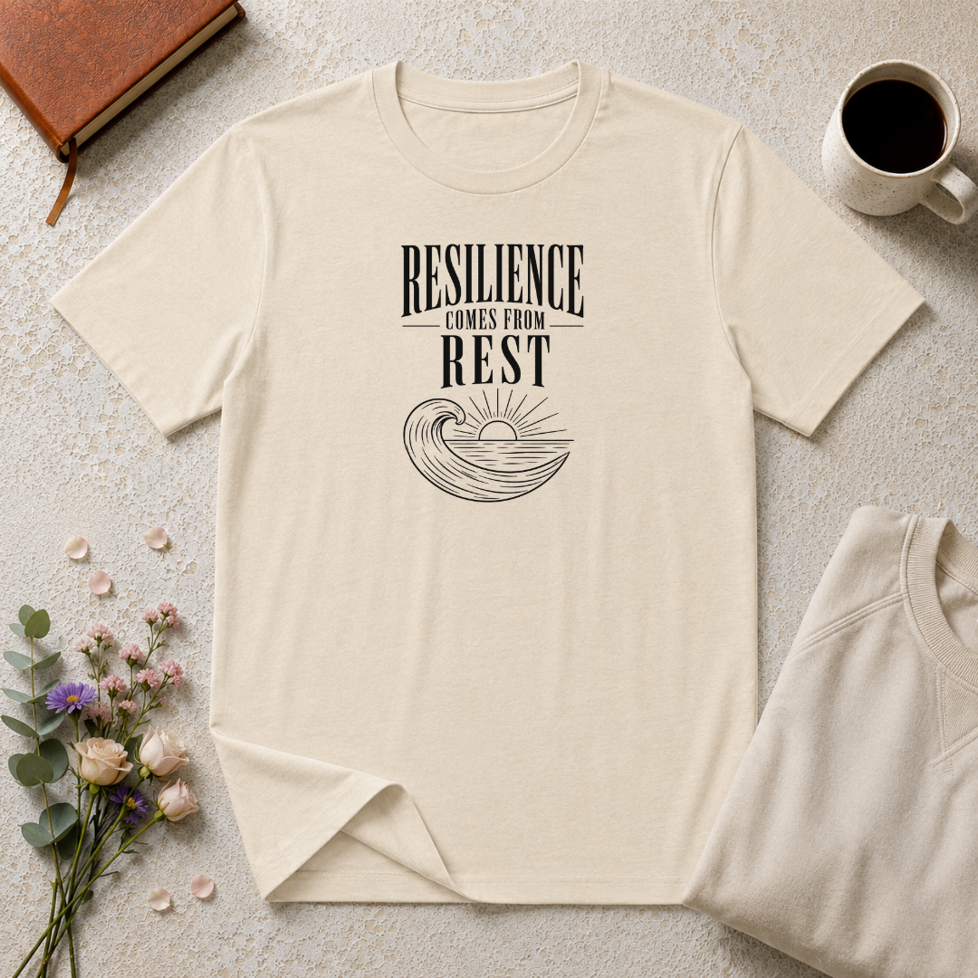 Resilience comes from rest ocean T-Shirt