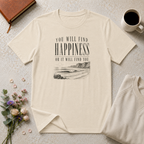 You will find happiness retro surf T-Shirt