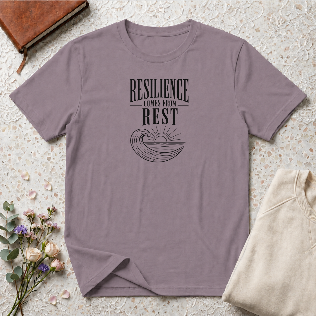 Resilience comes from rest ocean T-Shirt