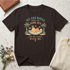 We are Waves from the Same Sea  Beach Hammock T-Shirt