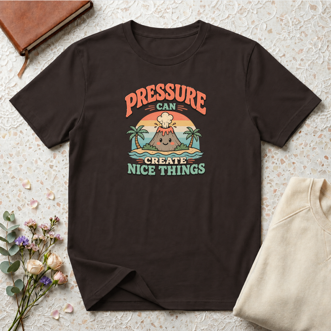 Pressure can create nice things island T-Shirt