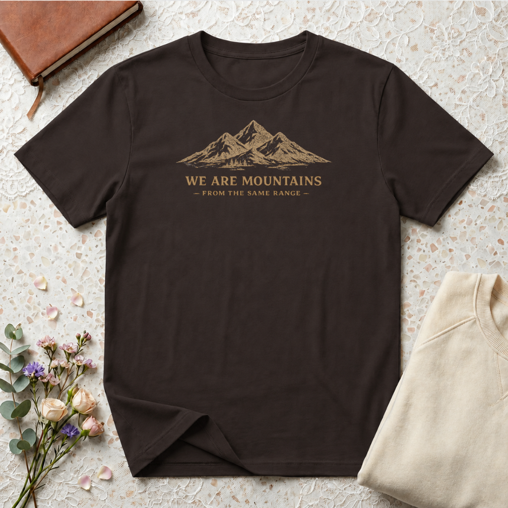 We are mountains from the same range retro outdoors T-Shirt