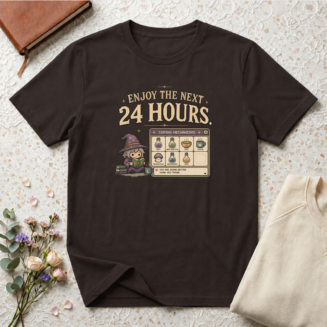 Enjoy the Next 24 Hours Item Screen T-Shirt