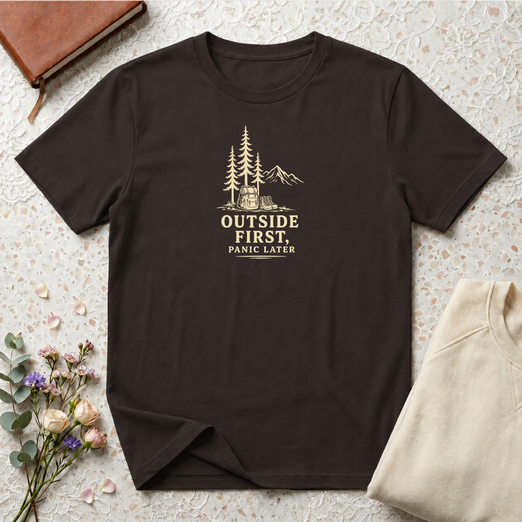 Outside first retro outdoors T-Shirt