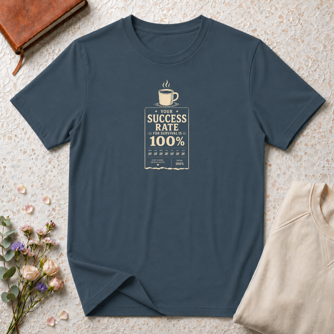 Your success rate is 100% retro coffee T-Shirt