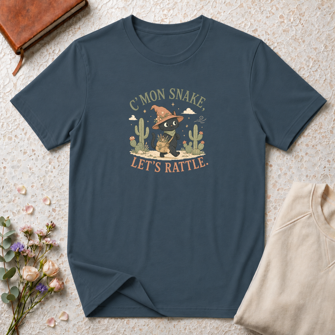 C'mon Snake Let's Rattle, Anime Inspired T-Shirt