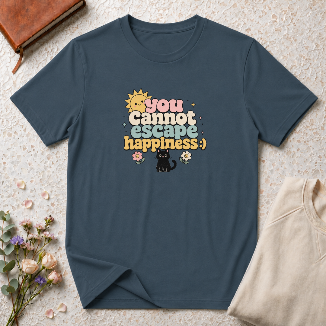 You Cannot Escape Happiness:) T-Shirt