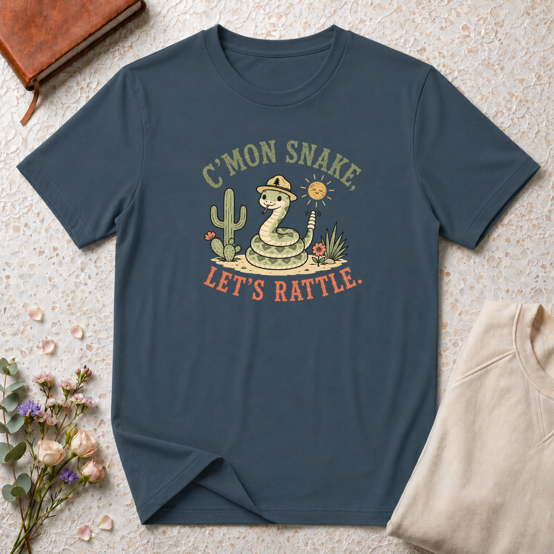 C'mon Snake Let's Rattle Desert T-Shirt