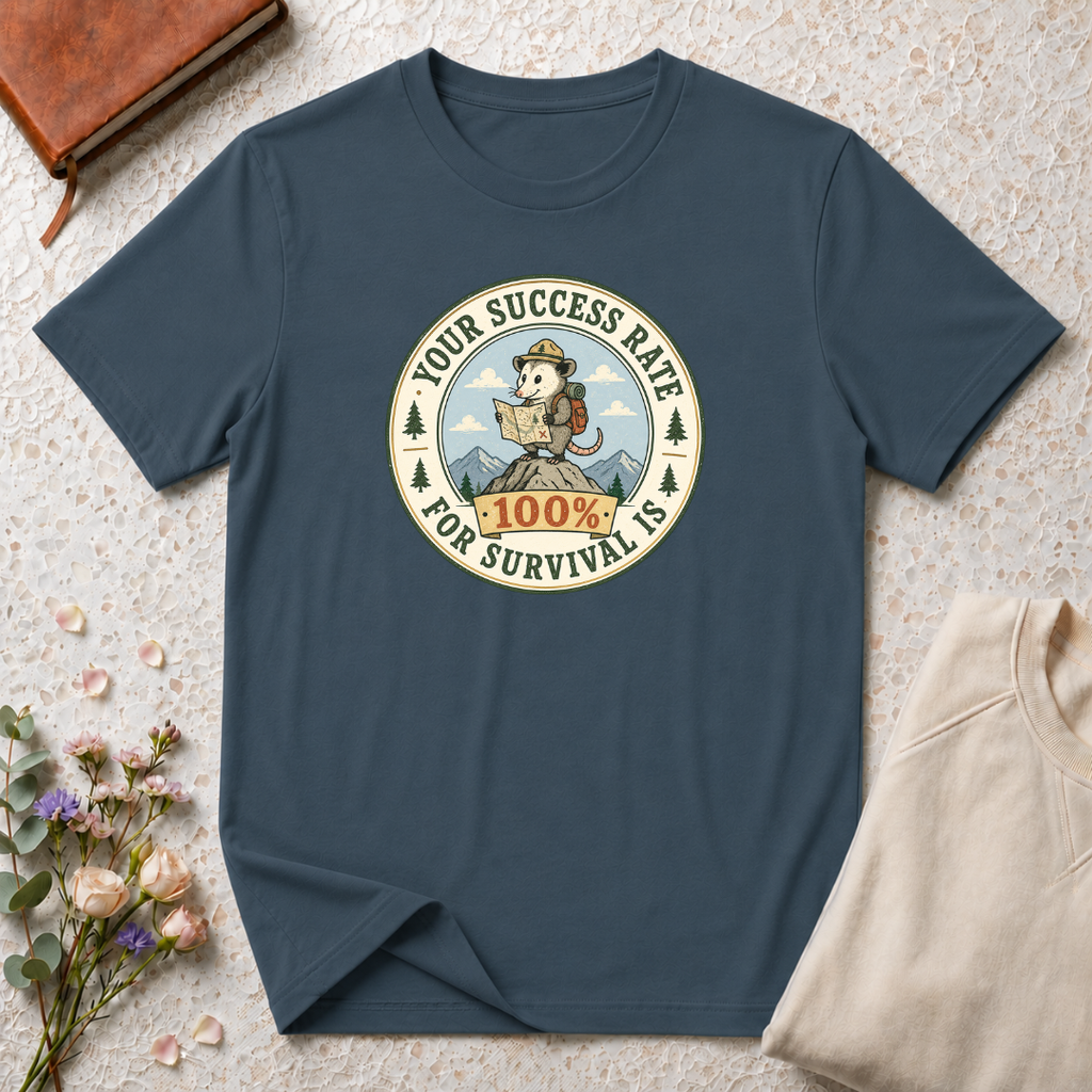 Your survival rate is 100% hiking T-Shirt