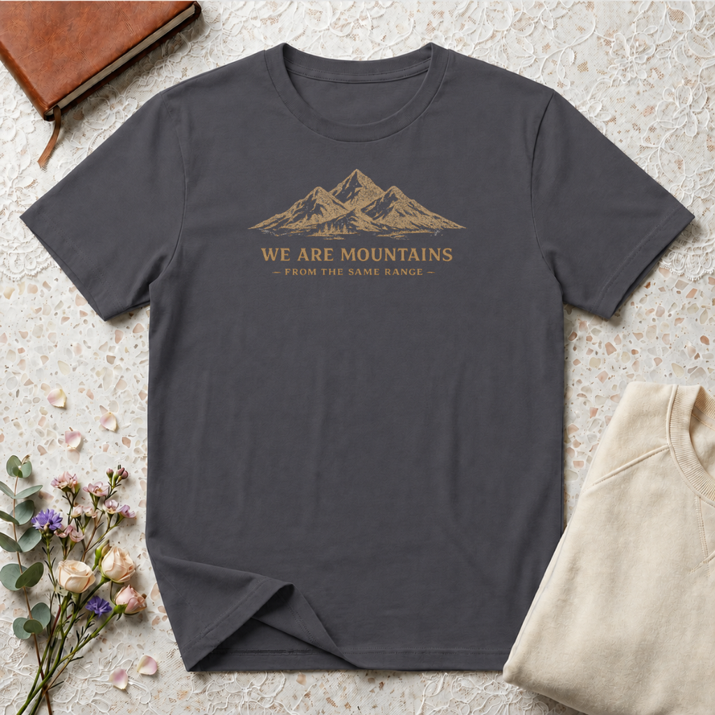 We are mountains from the same range retro outdoors T-Shirt