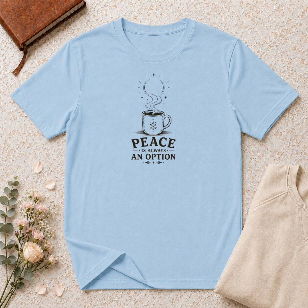 Peace is always an option design 2 T-Shirt