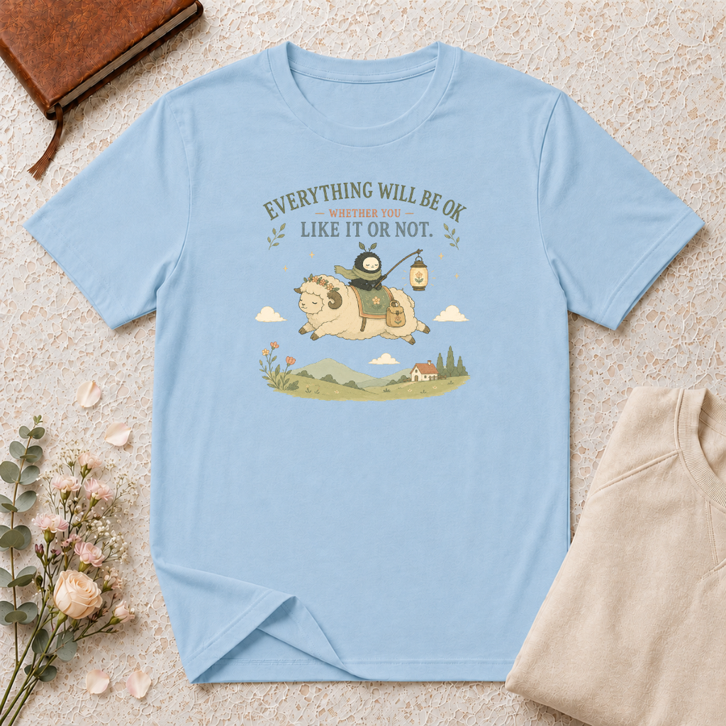 Everything Will Be Ok, Anime Inspired T-Shirt