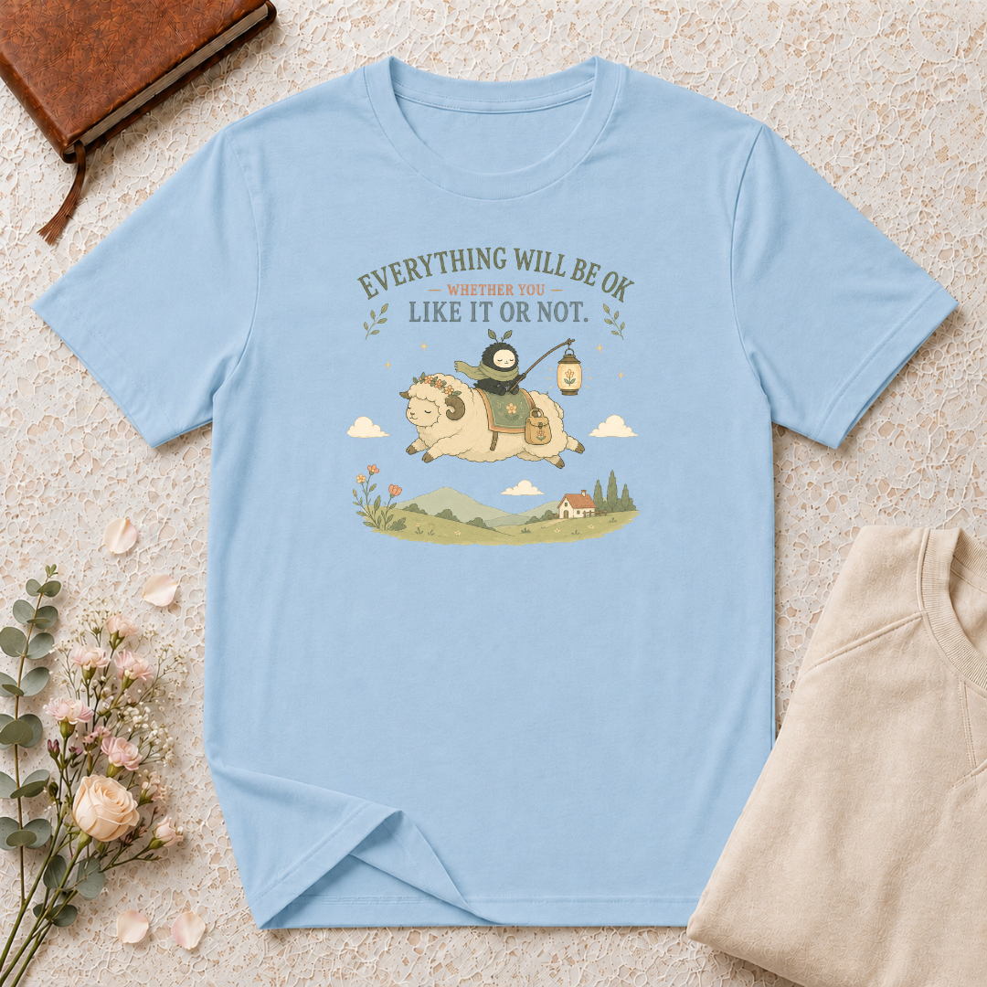Everything Will Be Ok, Anime Inspired T-Shirt