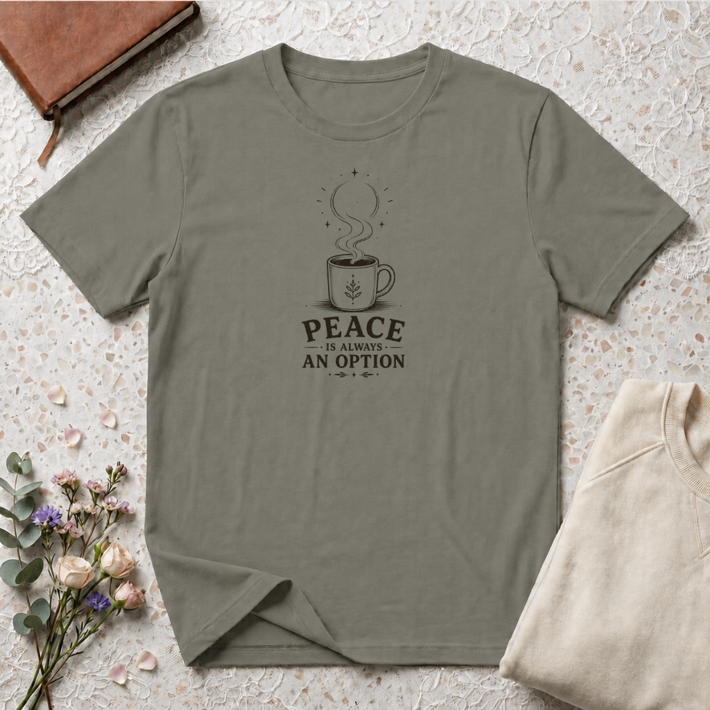 Peace is always an option design 2 T-Shirt