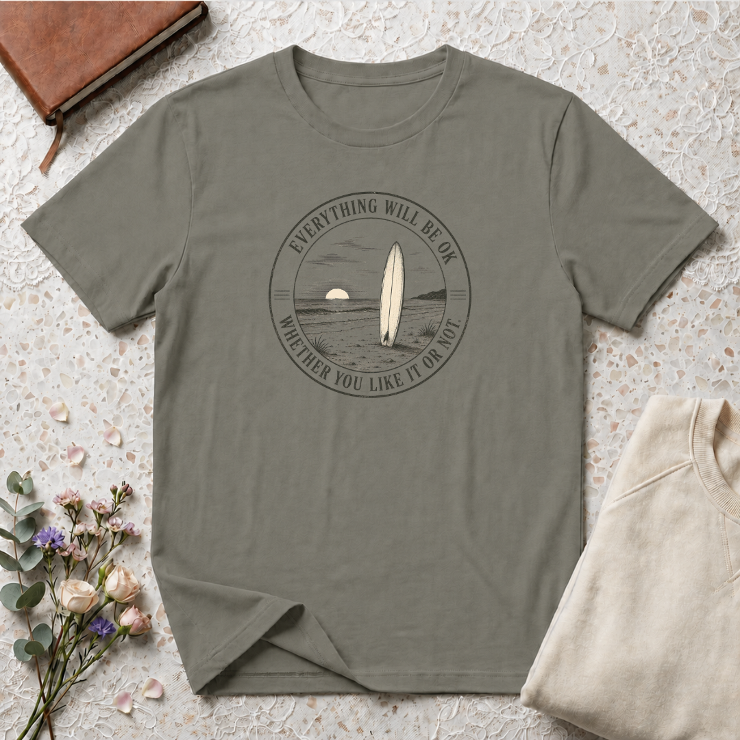 Everything will be ok Retro Surf T-Shirt