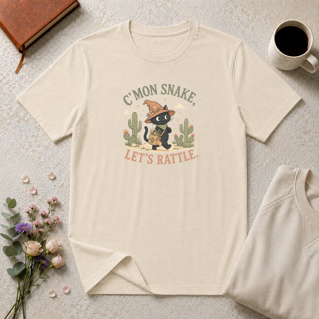 C'mon Snake Let's Rattle, Anime Inspired T-Shirt
