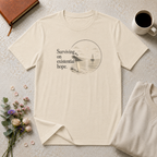 Surviving on Existential Hope Retro Surf T-Shirt
