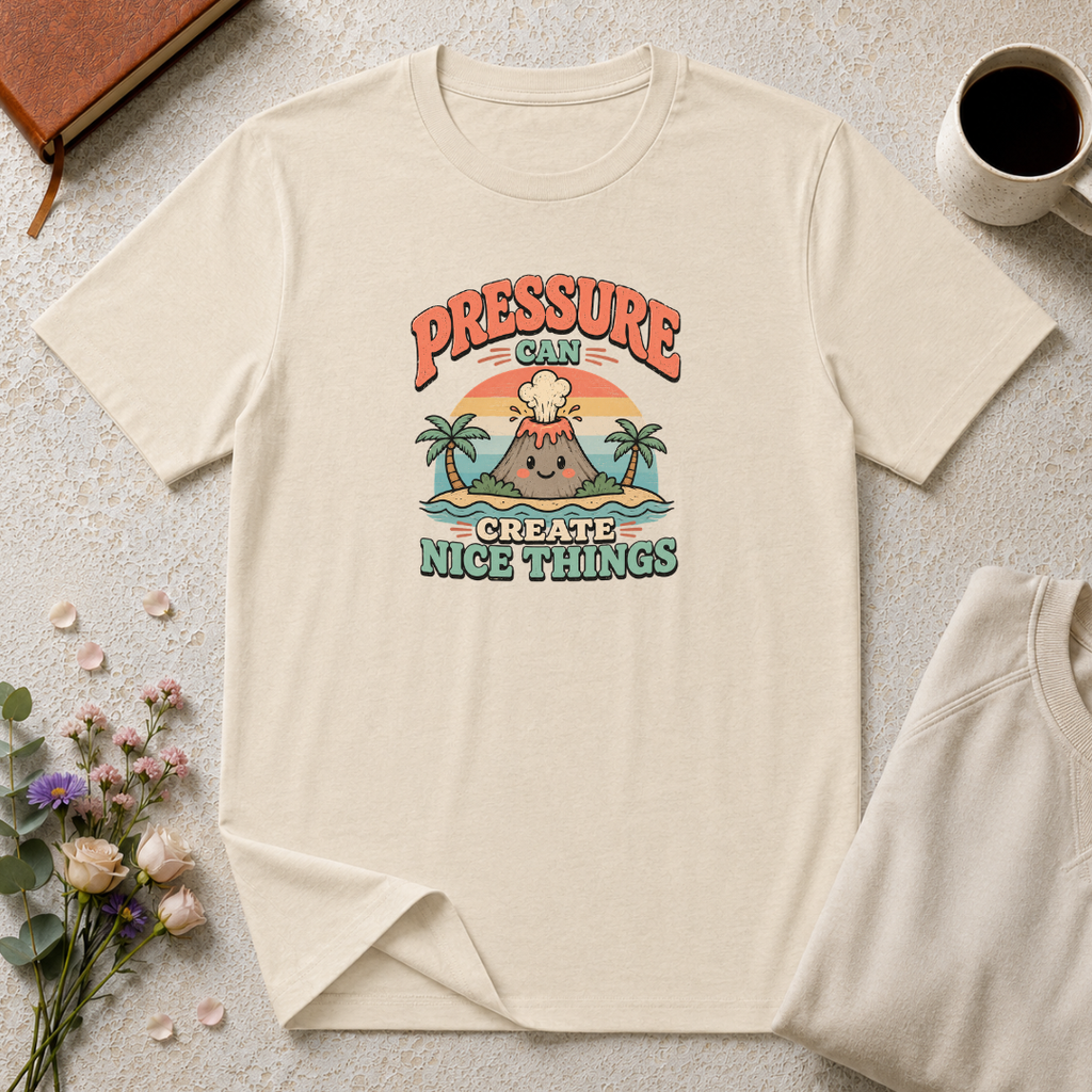 Pressure can create nice things island T-Shirt
