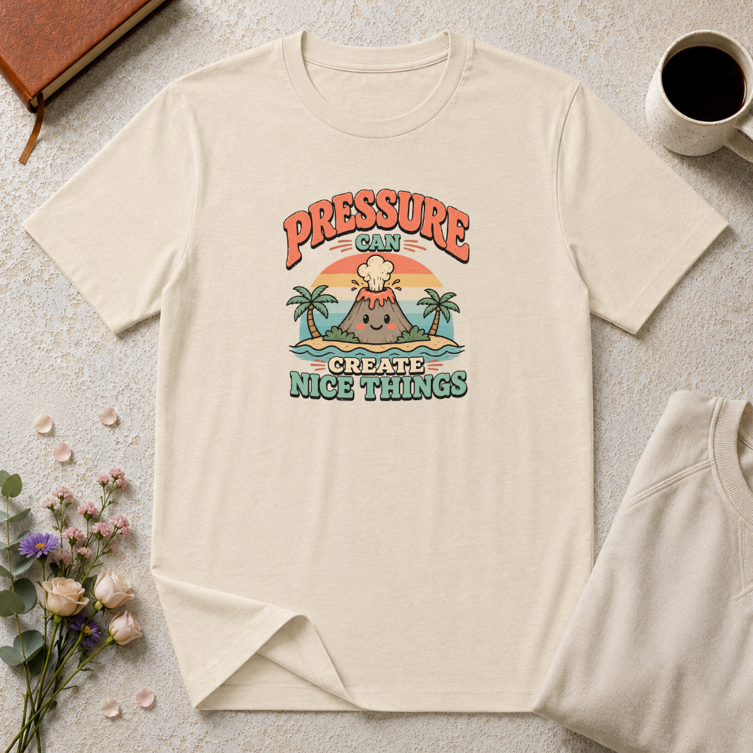 Pressure can create nice things island T-Shirt