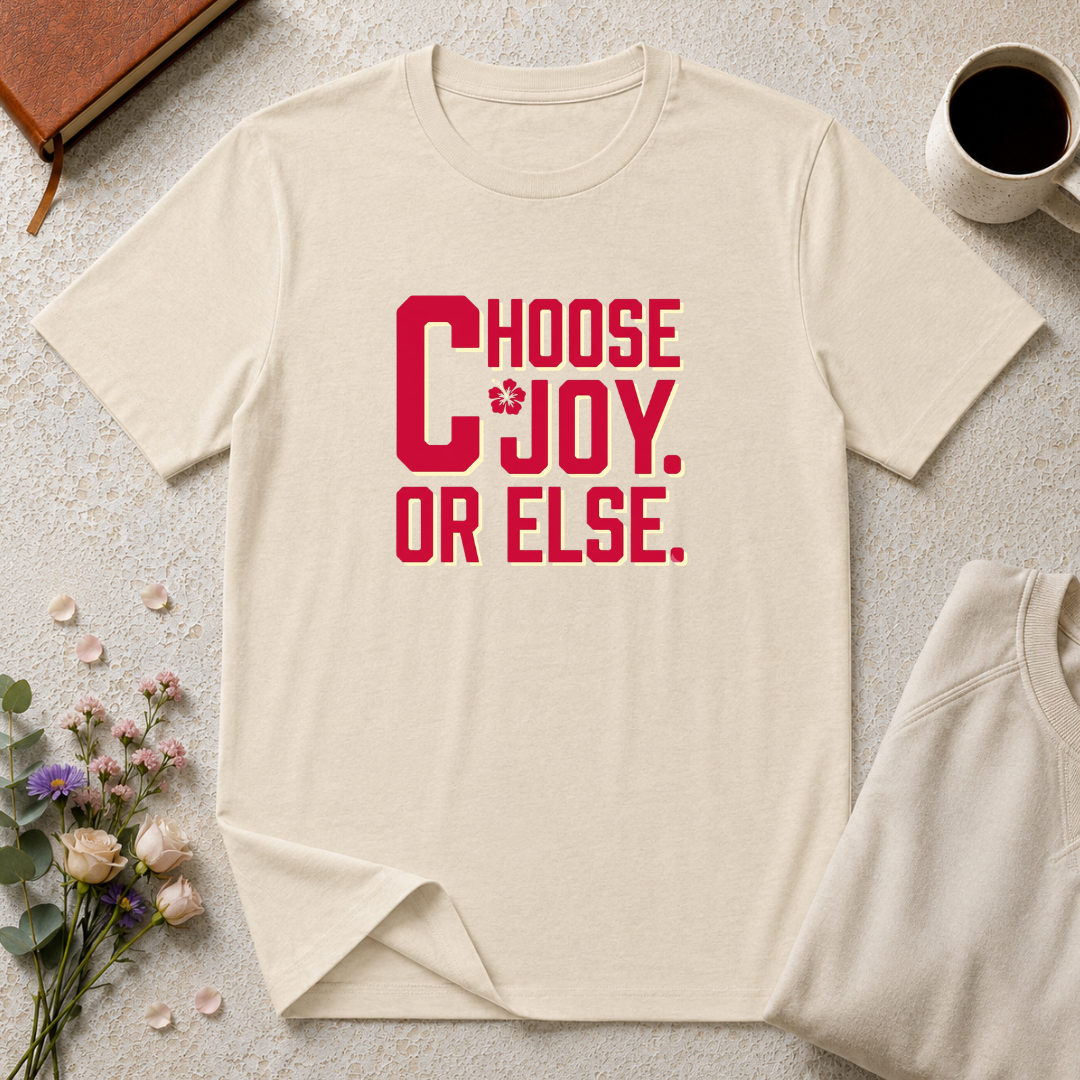 Choose Joy or Else Beach Vibes T-Shirt