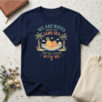 We are Waves from the Same Sea  Beach Hammock T-Shirt