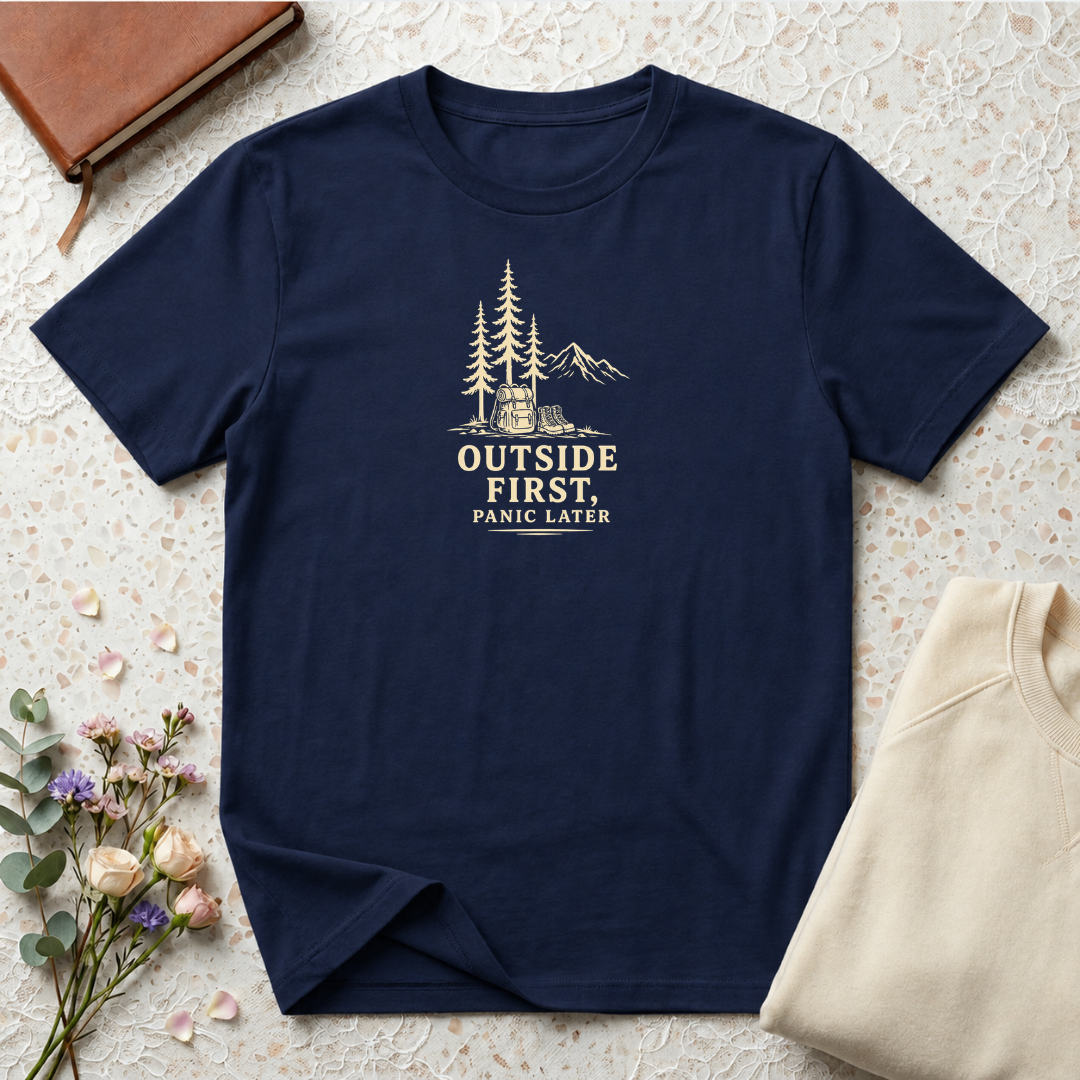 Outside first retro outdoors T-Shirt