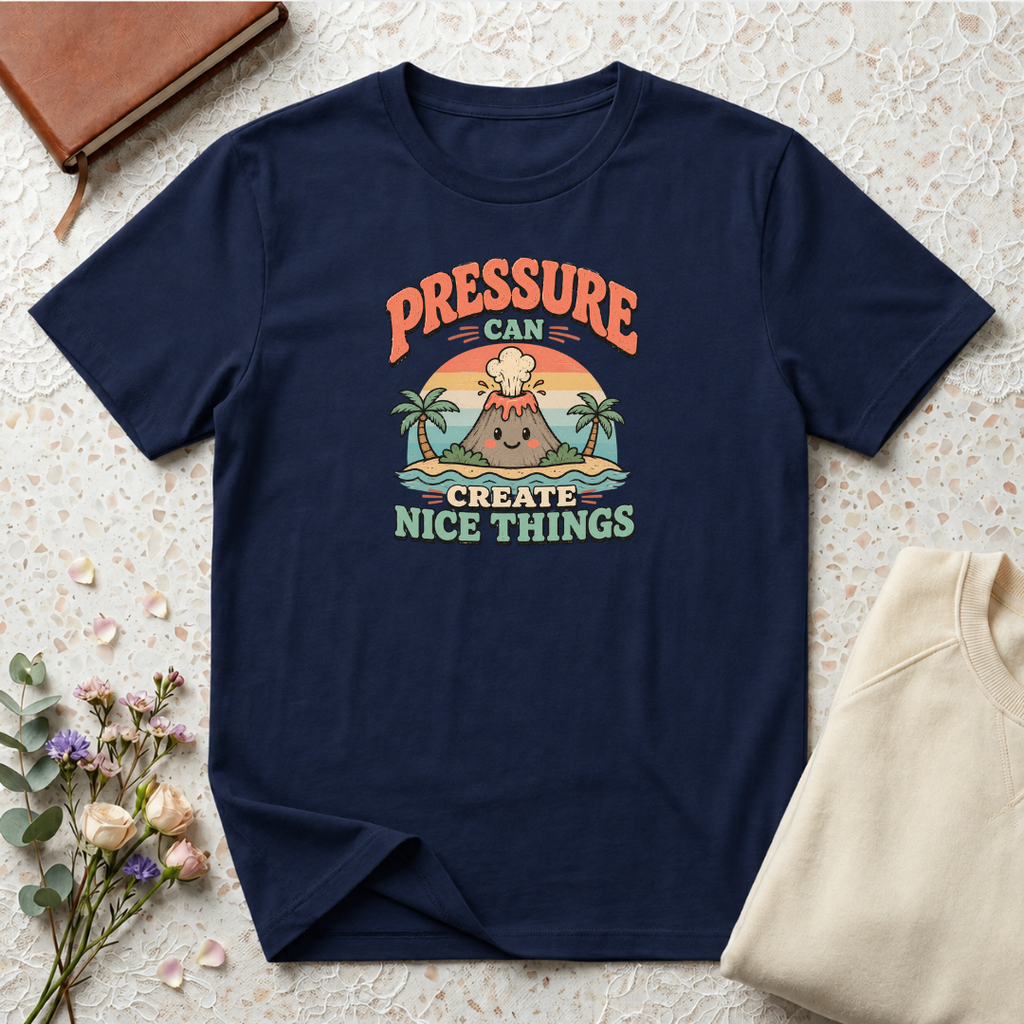 Pressure can create nice things island T-Shirt