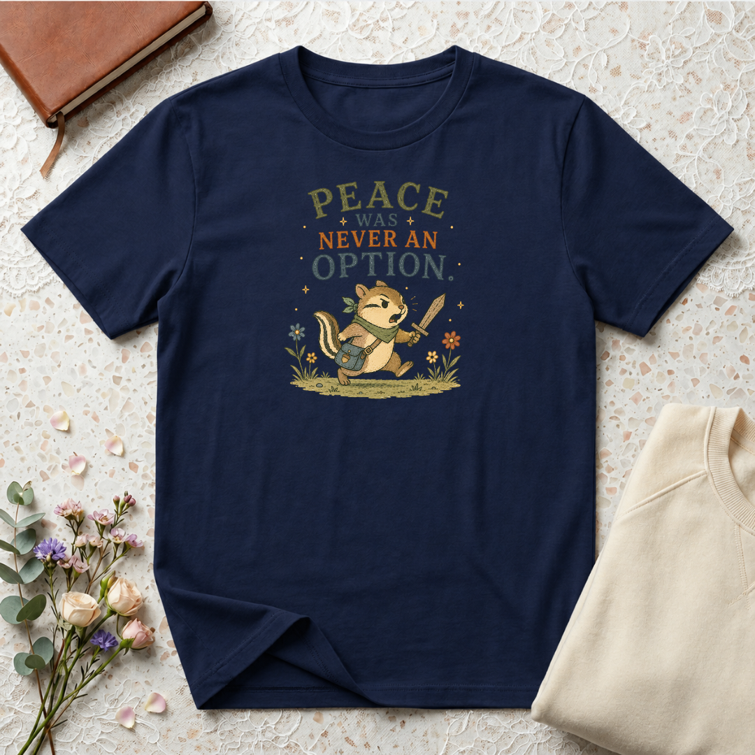 Peace was Never an Option Anime Inspired T-Shirt