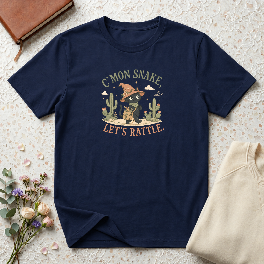 C'mon Snake Let's Rattle, Anime Inspired T-Shirt