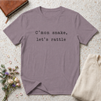 C'mon Snake, Let's Rattle Typewriter T-Shirt
