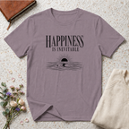 Happiness is Inevitable Ocean T-Shirt