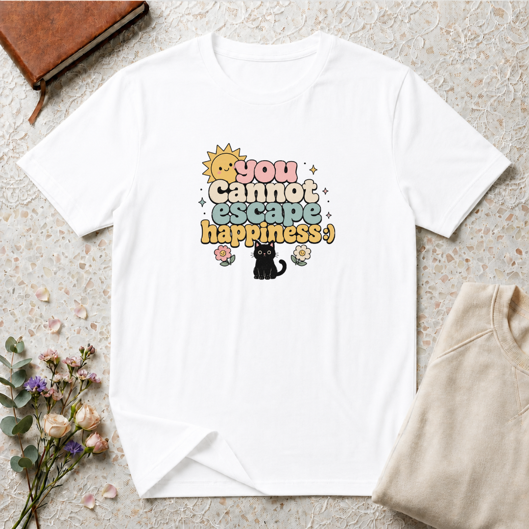 You Cannot Escape Happiness:) T-Shirt