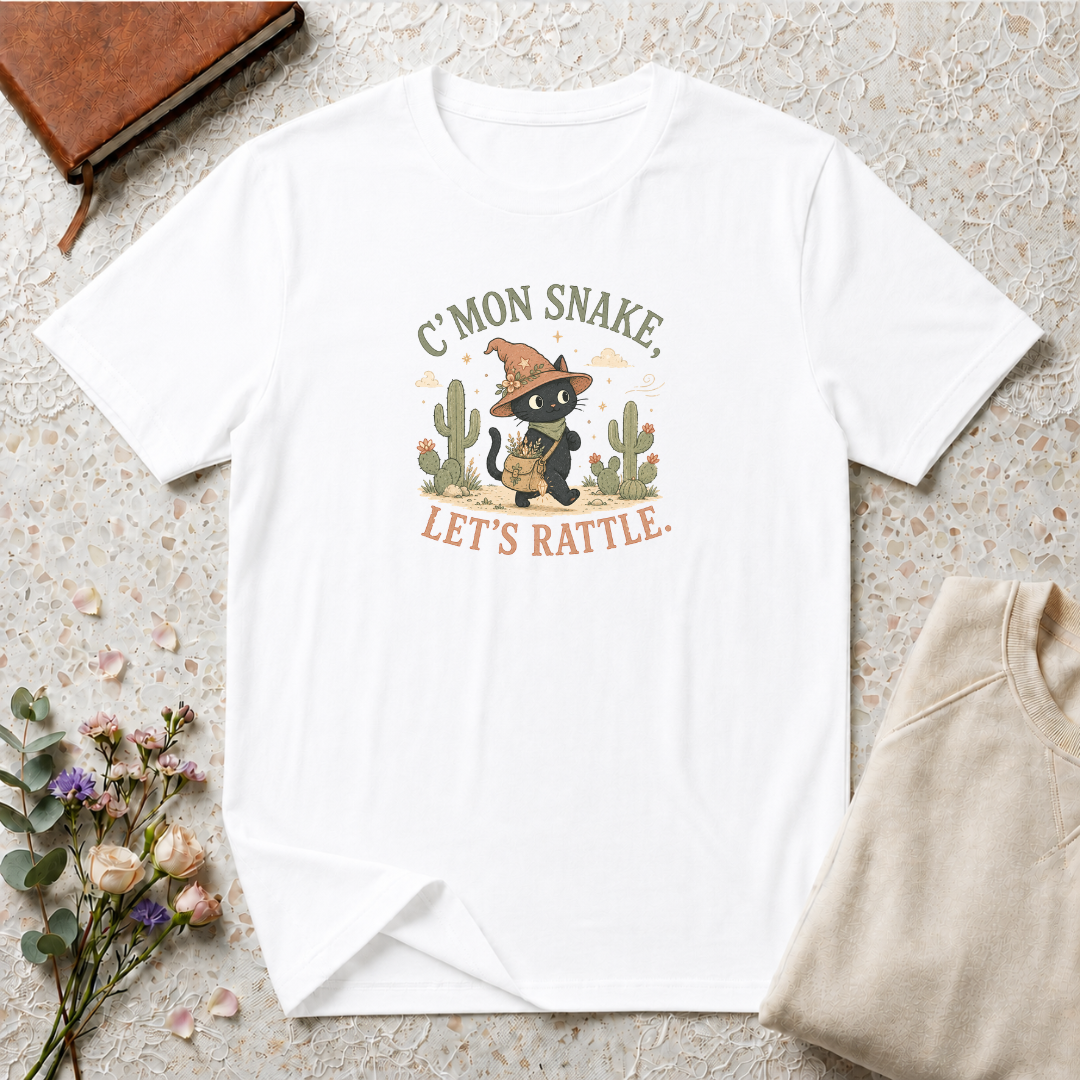 C'mon Snake Let's Rattle, Anime Inspired T-Shirt