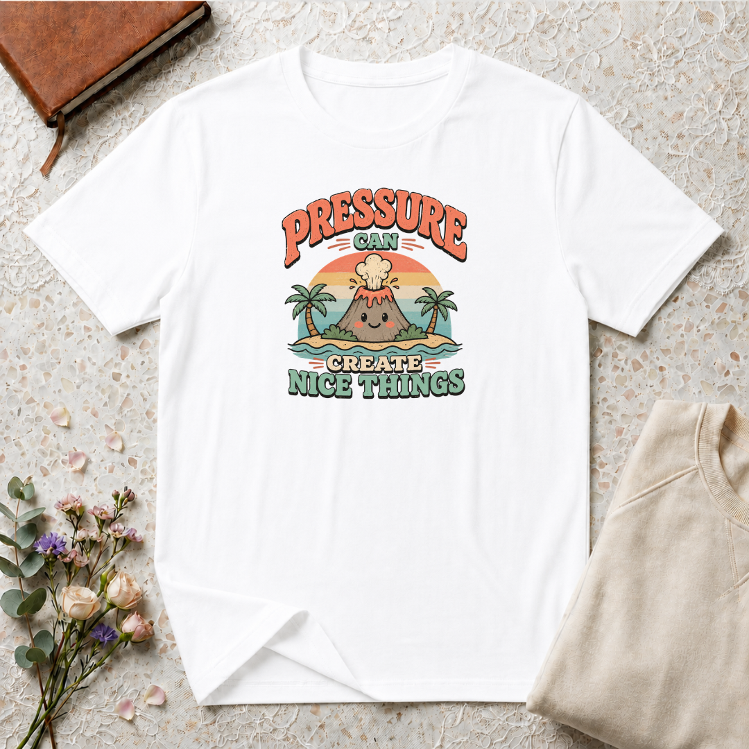 Pressure can create nice things island T-Shirt