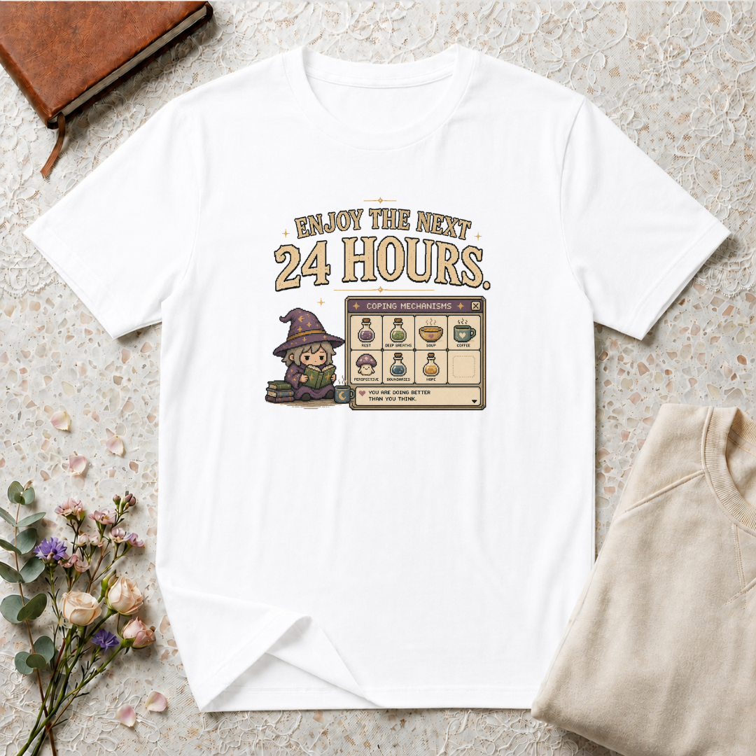 Enjoy the Next 24 Hours Item Screen T-Shirt