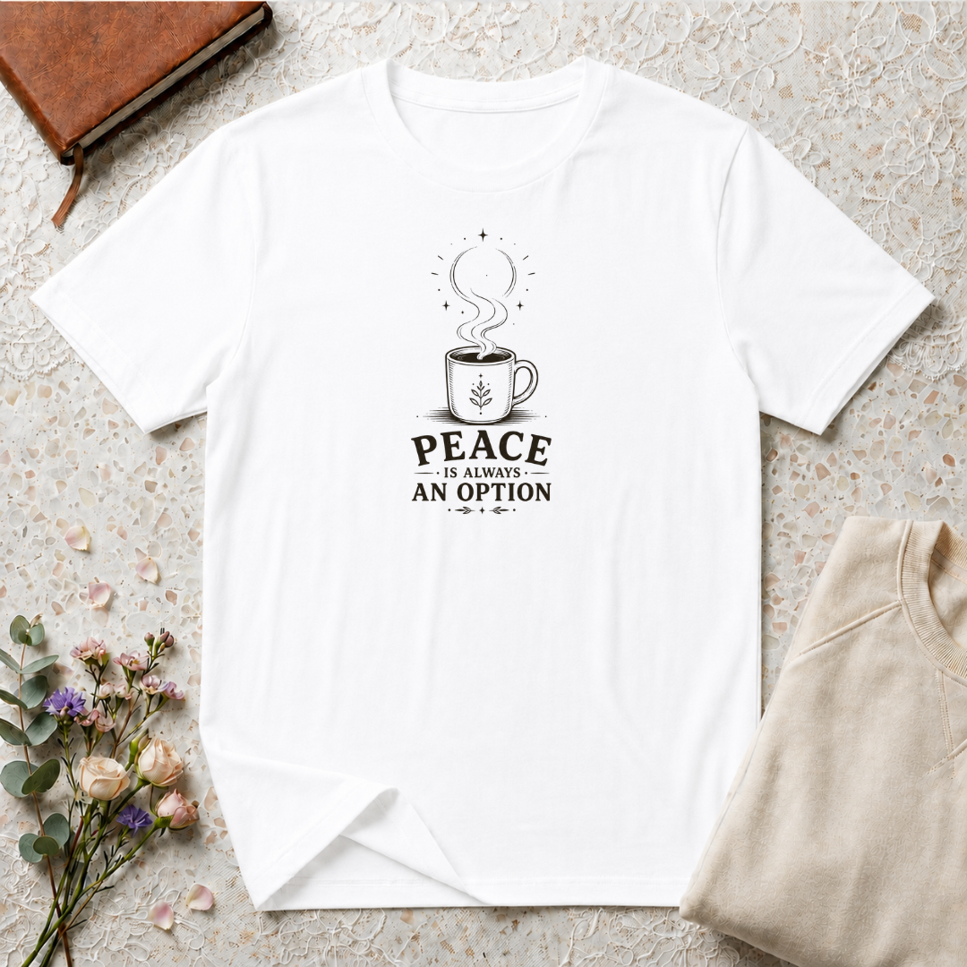 Peace is always an option design 2 T-Shirt