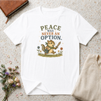 Peace was Never an Option Anime Inspired T-Shirt